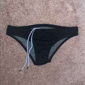 Jolyn black bikini bottoms
